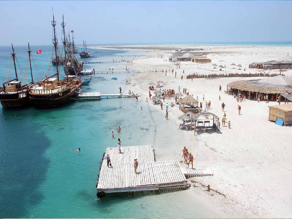 Ile aux flamants roses - Djerba