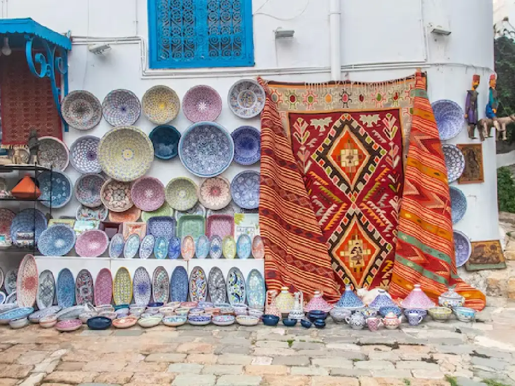 Boutique Sidi Bou Said : où acheter et quels souvenirs ? 12 tapis berbères de souvenirs sidi bou said
