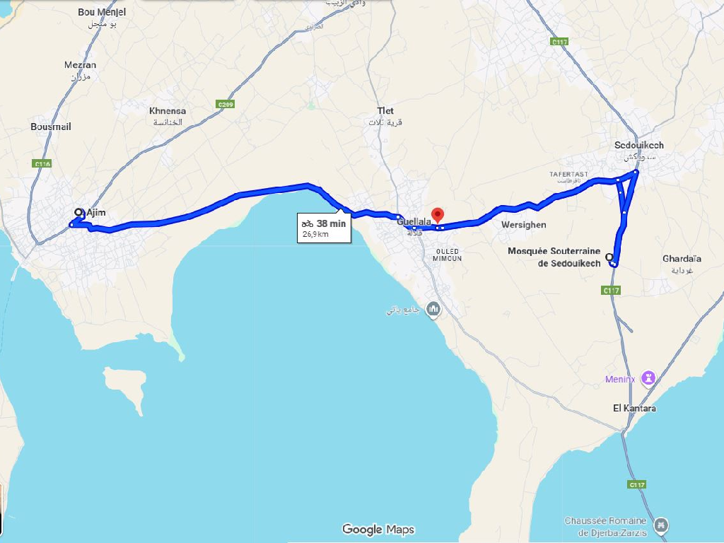 Djerba à vélo : votre guide complet pour un cyclotourisme responsable 10 Itinéraire la route des oleiculteurs